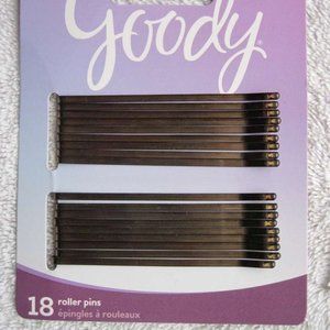 18 Goody Classic Large Brown Stay Tight So Secure Style Bobbies Metal Bobby Pins